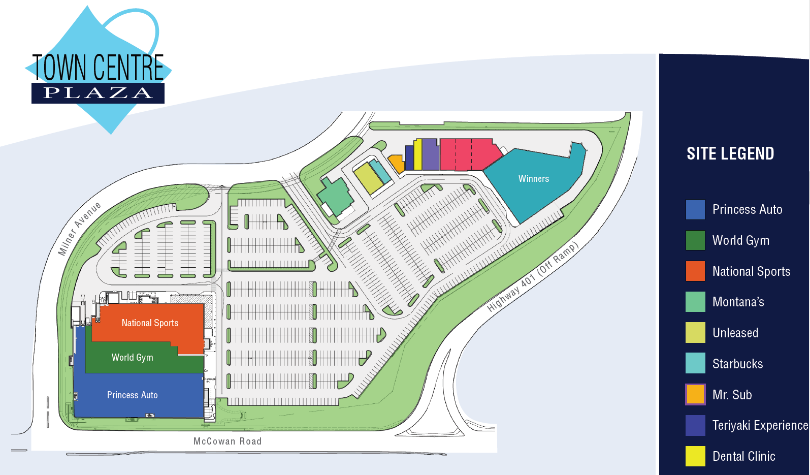 Leasing Information Town Centre Plaza